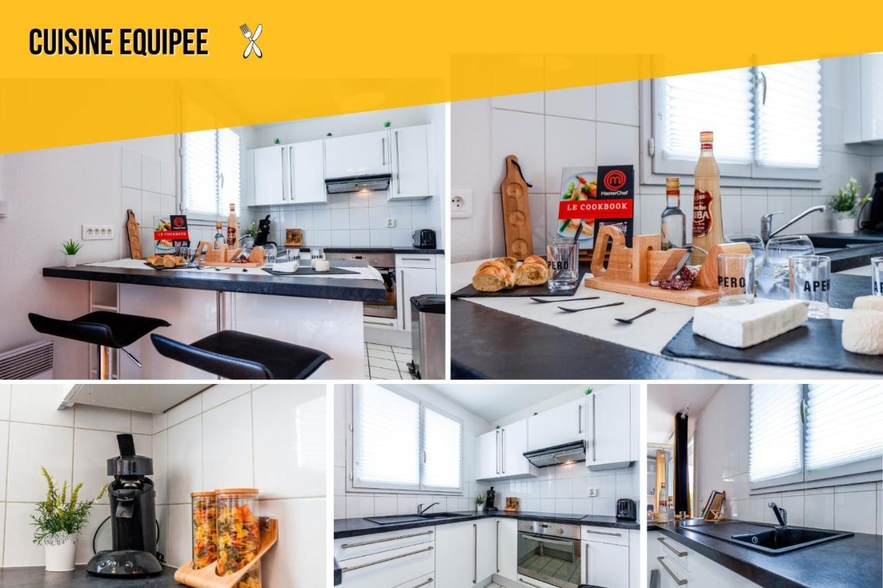Anja - Top Hote Paris - 6 Personnes Balcon Parking Saint-Denis  Ngoại thất bức ảnh